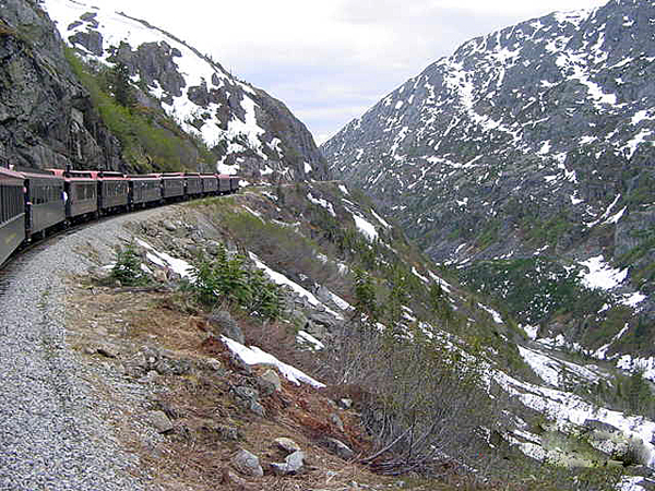 White-Pass Railway scenery